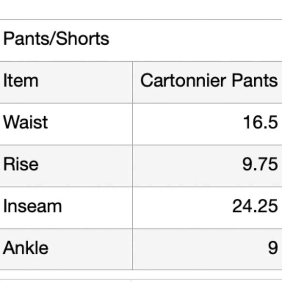 ANTHROPOLOGIE Cantonieer Loire Green Motif Charlie Crop Flare Trousers Pants 10P - Picture 7 of 7